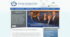 Desktop Screenshot of finantempleton.com